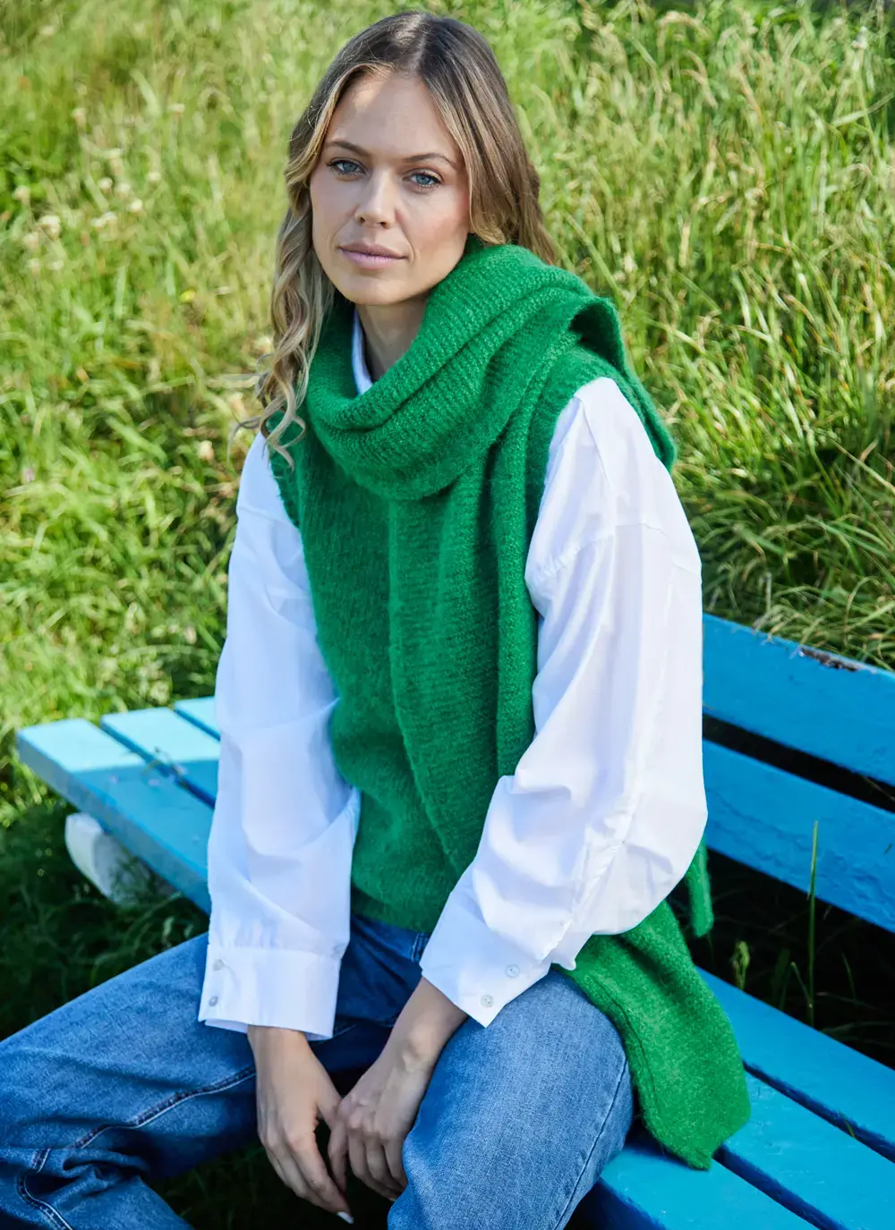 Fisherman Alpaca Scarf